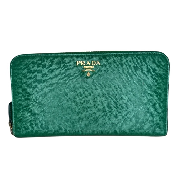 EUC Prada Long Ziparound Wallet - Picture 1 of 7